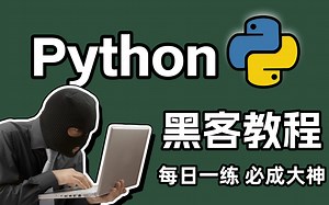 Python+Kali黑客全套教程，全程干货+实战技术，小白学习从入门到入狱