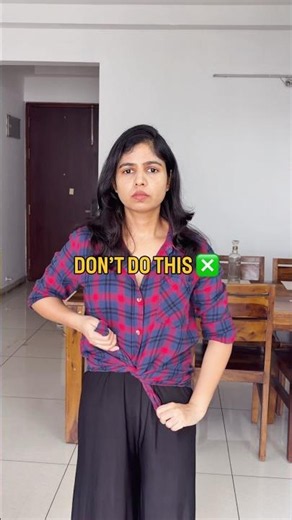 Easy Fashion Hack ❤️ Neat and Easy Knot for Tying Button Down Tops
