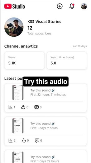 Try this audio 🎧