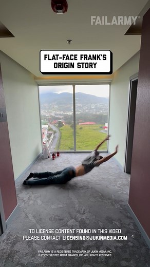 it started as "Faceplant Frank" but we changed it... 😩 🤣 #backflip #flip #gymnasticsfail #tumblingfail #faceplant #epicfail #fail #fblifestylefblifestyle | FailArmy 2.0