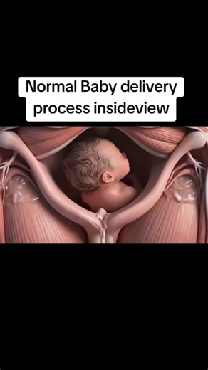 How a Baby is Born Naturally | Normal Delivery Explained #baby #naturalbirth #naturalbirthing