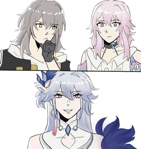 Don’t ask me why I made this😭✌️ (btw can someone use my invitation code GEB7JZ8GWN) 🙏#hsr #hsrfanart #honkaistarrail #stelle #fyp