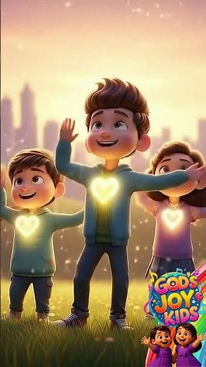 I'm Gonna Let It Shine! 💖 Christian Songs for Kids #shorts #sundayschoolsongs #biblesongs