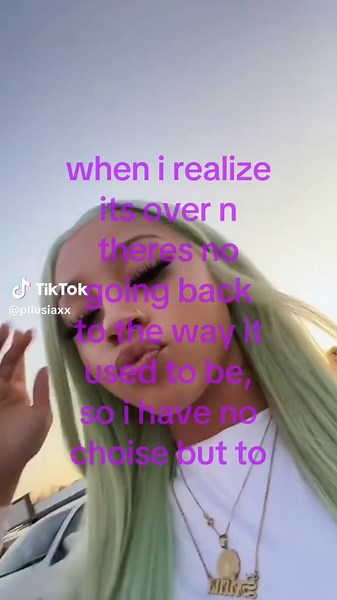 When I Realize It's Over & There's No Going Back: A Letting Go Quote