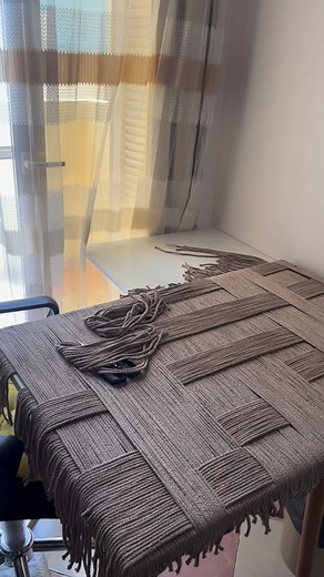 New fabric art ✨ . . #fabricart #fiberart #wallart #wallhangings #walldecoration | Macramia house