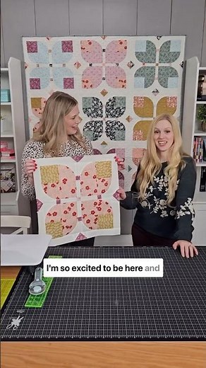 Coming Up: AHWM Garden Dreams Quilt Tutorial with Amber Elliot of Alderwood Studios