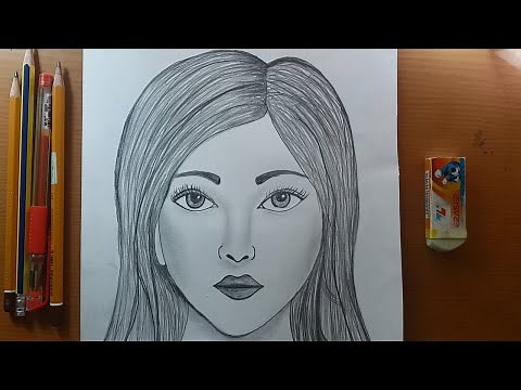 Easy Drawings | How to Draw a Face for Beginners | Easy Way to Draw a Realistic Face
