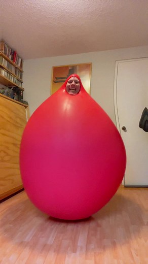 😂🎈 #flubber #giantballoon #fyp #foryou #parati #foryoupage #chicleclown