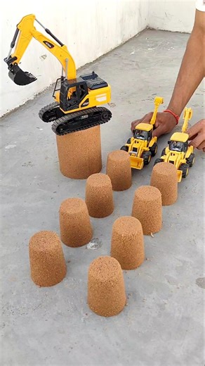 JCB 🚜 Ne Mitti ke dheron ko giraya || jcb​ #jcbvideo​ #tractor​ #excavator​ #backhoe​ #cat​ #case​