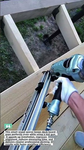 Deck Spacer Trick