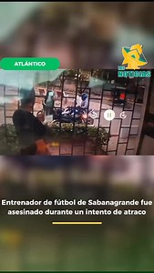 #LasNoticias En la noche del viernes 23 de enero, un entrenador de fútbol del municipio de Sabanagrande fue víctima de un ataque armado mientras se encontraba en el barrio Villa Felina, informaron las autoridades. Según los primeros reportes, dos personas que se movilizaban en una motocicleta se acercaron al entrenador con la intención de robarle sus pertenencias y en medio del forcejeo le dispararon, causándole heridas de gravedad. La víctima fue identificada como Aldair De Jesús Pérez Sarmient