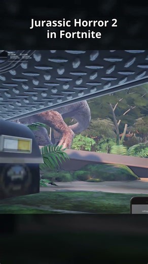 Fortnite Jurassic World #fortnite #fortnitehorror #horrorgaming #gaming #indominusrex #creativemap