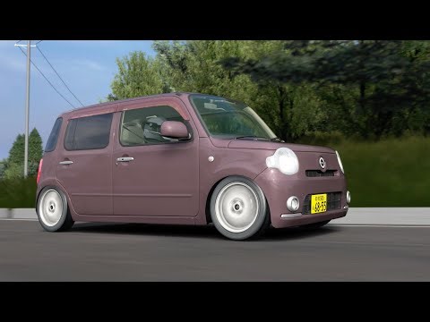 【Assetto Corsa】Daihatsu Mira Cocoa【MOD】