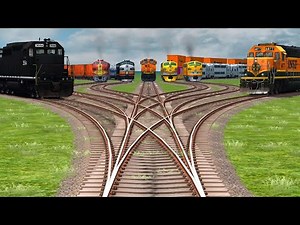 🚂 America's Most Powerful Locomotives in Action!