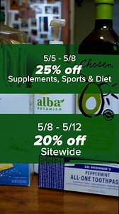 Stock up on all health and wellness essentials during our Anniversary Sale! Limited time only – stock up now! ✨⏳ | Vitacost.com