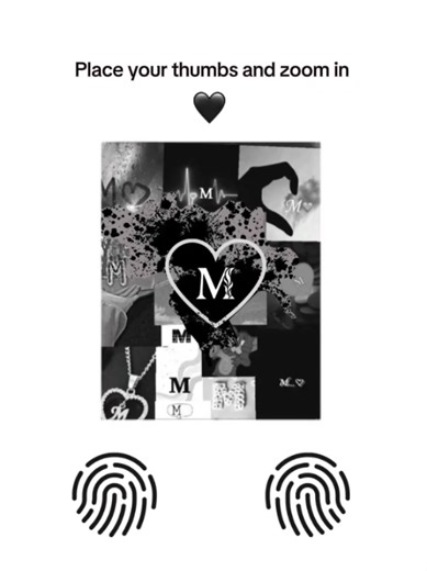 place your thumbs and zoom in #lettervideo #otiktok #sreditor100 #tranding