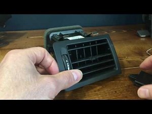 How to Fix Mercedes C250/ C 300 / C350 2008-2011 Series broken A/C Air vent with Vent//Tabs
