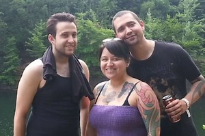 Two husbands, one wife and three kids make a family