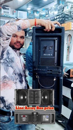 Line Array dj cabinet Box