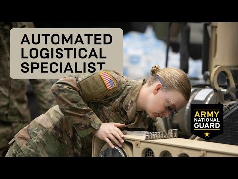 Army National Guard Automated Logistical Specialist 60 Seconds - SRSC