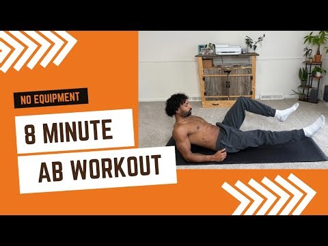 8 Minute Easy Ab Routine — Perfect for Beginners!