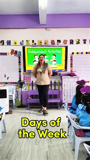 Days of the Week for Kindergarten Learners