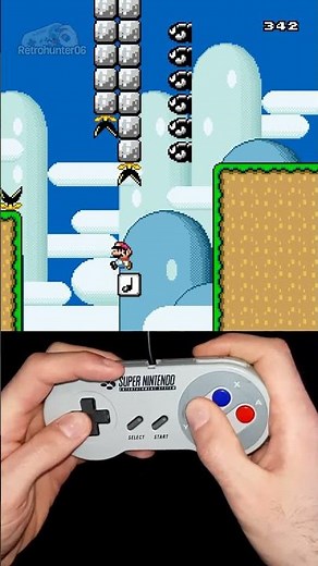 VINTAGE KAIZO - Crazy Mario Level #shorts #kaizo #mario