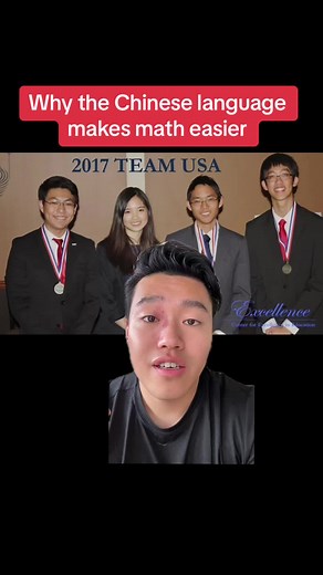 The Impact of Language on Math: Chinese vs French