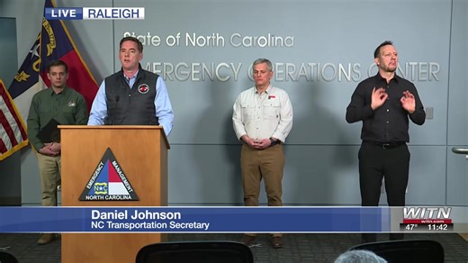 Gov. Stein is holding a press conference regarding the latest on this weekend's winter storm | WITN-TV