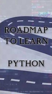 Don’t learn Python randomly ❌Follow a roadmap ✅