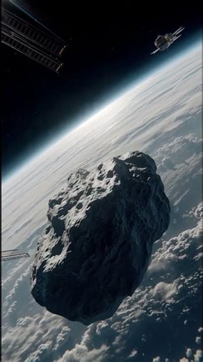 "Massive meteor almost hits the ISS!" #universe