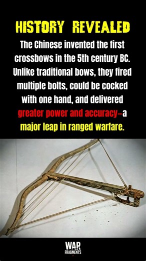 History Revealed: How Ancient Chinese Crossbows Changed Warfare Forever