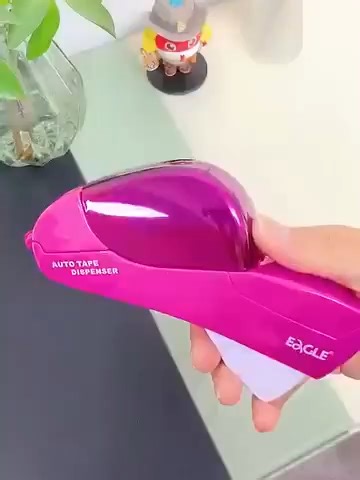 Automatic Tape Dispenser – One-Touch Electric Tape Cutter for Office, Home & Packaging Make packaging faster and easier with this Automatic Tape Dispenser. Designed with smart electric cutting technology, it dispenses and cuts tape with just one touch. Perfect for offices, warehouses, online stores, and home use, this dispenser saves time and ensures clean, precise tape cuts every time. Its compact and durable design supports most standard adhesive tapes, reducing waste and improving efficiency.