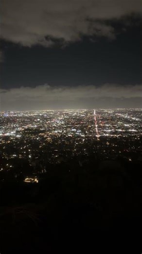LA Night View from Griffith Observatory #losangeles #nightview