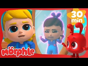 MILA VS MILA!? It's Mirror Mila Mayhem! 😮 | Morphle 3D Kids Cartoons | Moonbug Kids After School