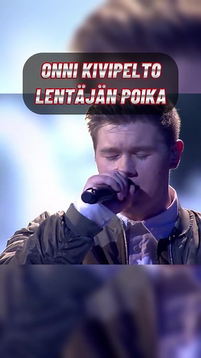 ONNI KIVIPELTO - Lentäjän poika🎶 #thevoiceoffinland #tvof #musiikki #laulu #viihde #suomi #finland #tiktoksuomi #suomitiktok #fry #foryou #fyp #fypシ