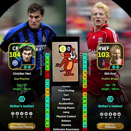 Vieri vs Kuyt: Who is BEST? 🤔 Secret Training Guide (eFootball 2026)