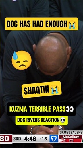 Kyle Kuzma CAUGHT Shaqtin A FOOL😭