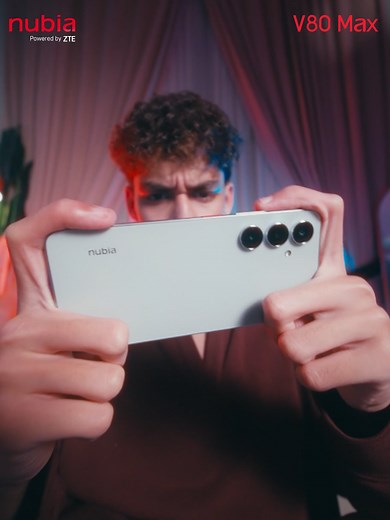 From morning runs to late-night gaming, the nubia V80 Max and its massive 6000mAh Battery keep you going without the charger #nubiaV80Max #6000mAh