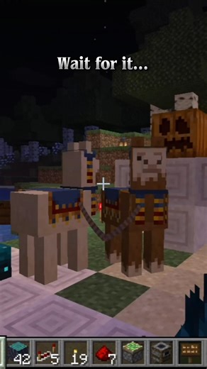 Minecraft Dancing Golem 😂 Wait For It…