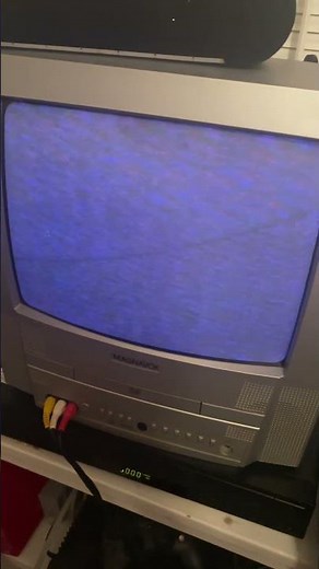 Putting an Orange Nickelodeon VHS Tape in a Sony VCR