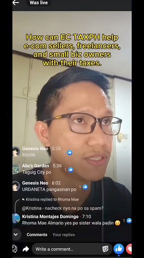 1.5K views · 16 reactions | Ways how EC TAXPH help e-commerce...