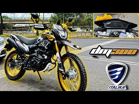The New 2025 Italika DM 300! | Review and Sound | It's Crazy! 😱🤯💛