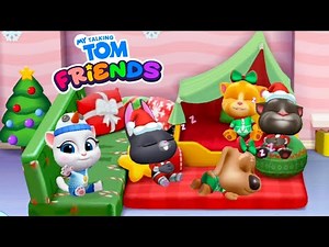 My Talking Tom Friends Christmas Update Gameplay Walkthrough Episode 184