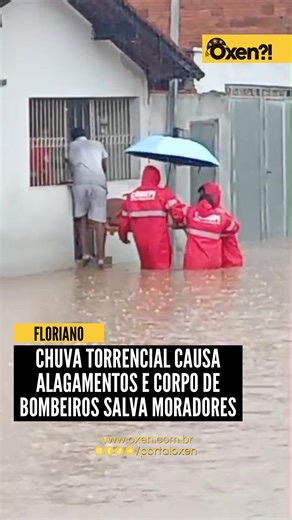 Fortes Chuvas em Floriano Causam Alagamentos e Estragos