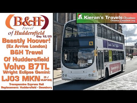 (12 - Beastly Hoover!) B&H Travel Volvo B7TL Wright Eclipse Gemini: LJ03 MKN