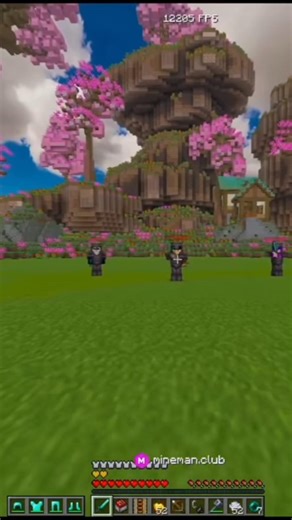 me vs 3players #minecraft