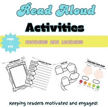 Read Aloud Companion Activities |  Comprehension, Writing, & Crafts for PreK-5th