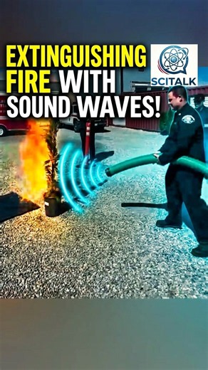 Can SOUND WAVES Stop a Fire in Milliseconds? 😱