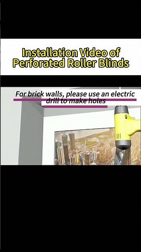 The Easiest Way to Install Blinds That Let You See Out! (Perforated)